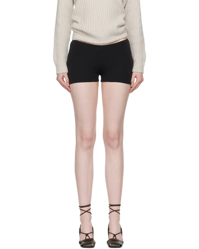 Our Legacy Black Tamarama Shorts Washed
