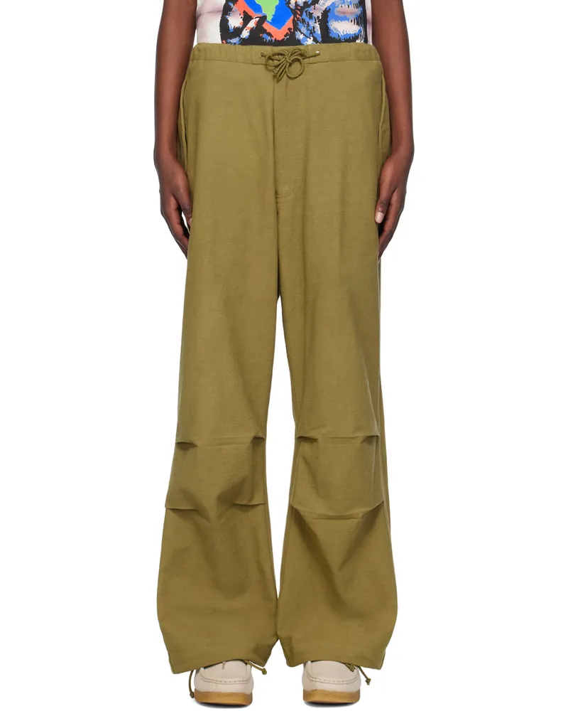 STORY mfg. Khaki Paco Trousers Olive