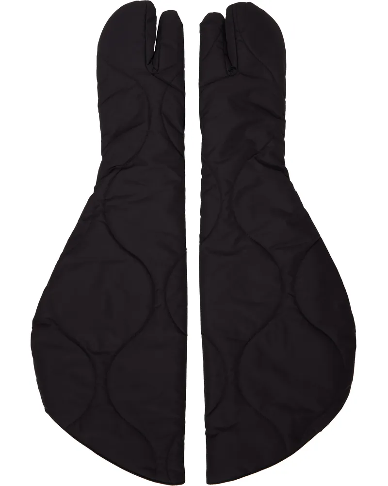 Issey Miyake Black Asteroid Mitts 15
