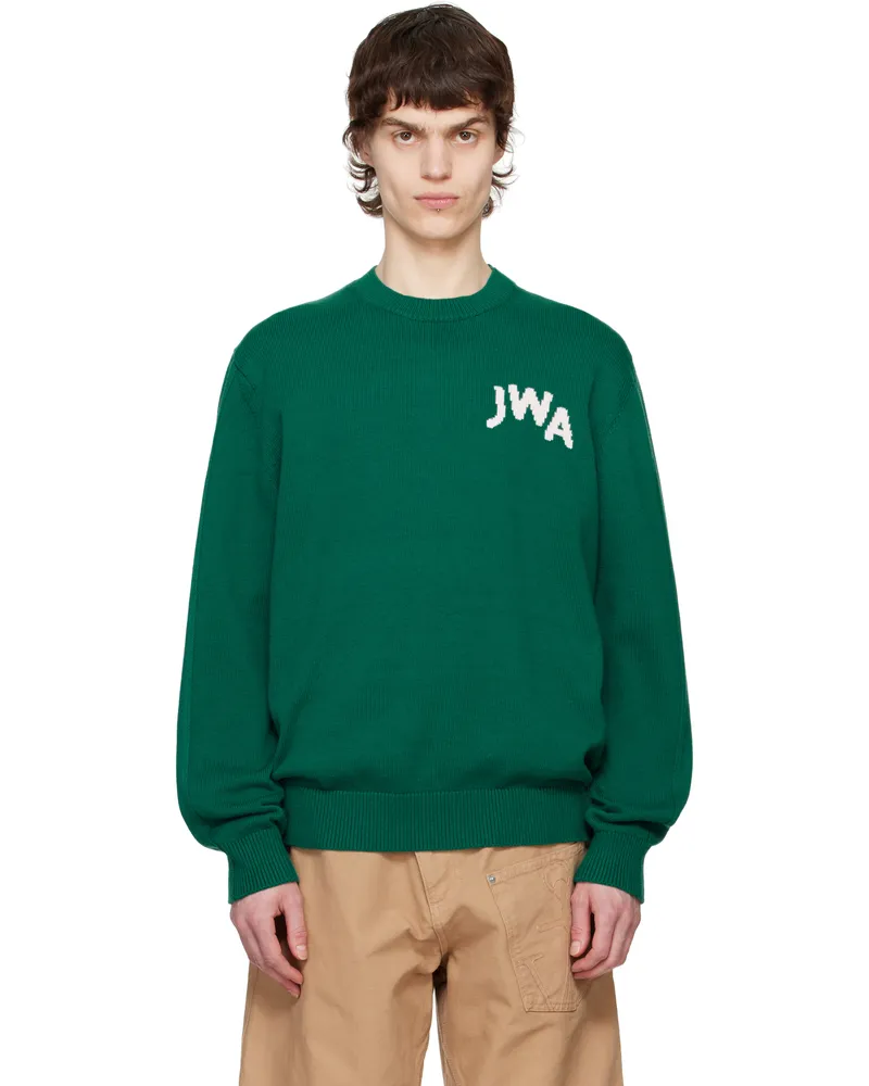 J.W.Anderson Green 'JWA' Crew Neck Sweater 540