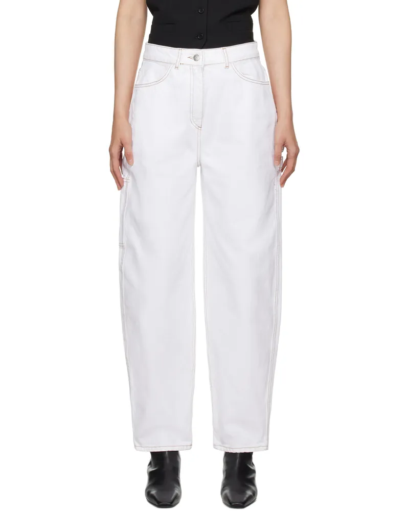 Saks Potts White Helle Jeans White