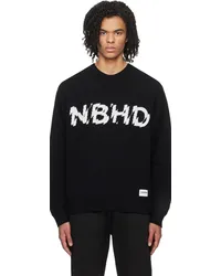 Neighborhood Black Intarsia Sweater Black