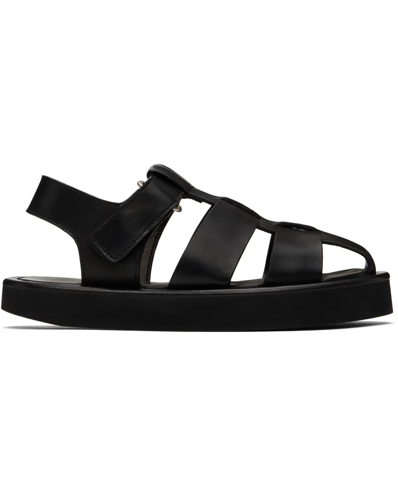 Studio Nicholson Black Cassius Sandals Black