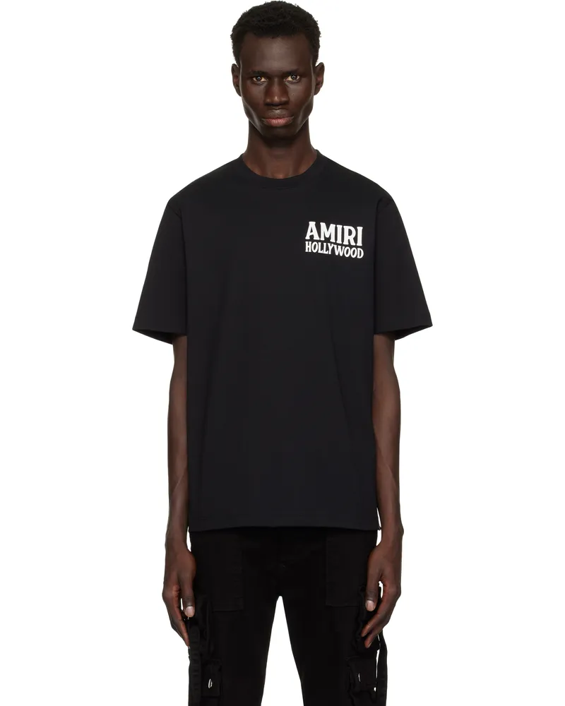 Amiri Black 'Amiri' Jazz Wolf T-shirt Black