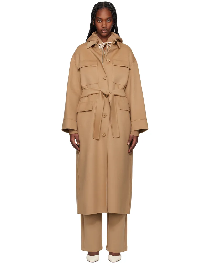 Max Mara Tan Milo Coat 033