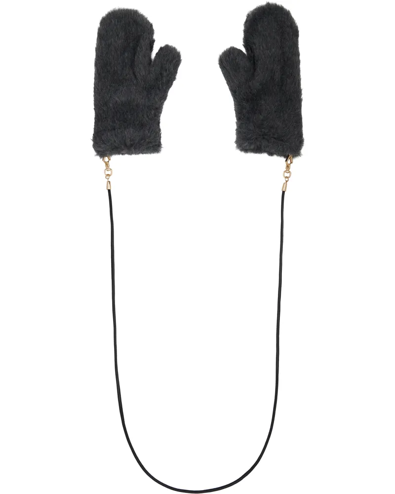 Max Mara Gray Ombrat03 Mitts 1