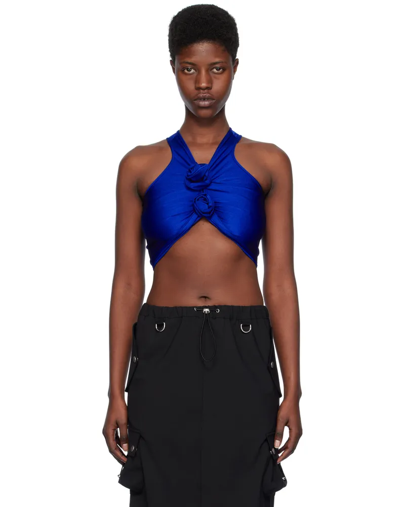 COPERNI Blue Flower Top Blue