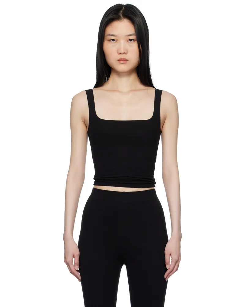 Gil Rodriguez Black Matisse Scooped Tank Top Black