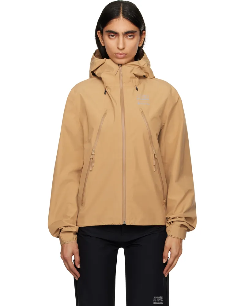 Maison Margiela Tan Salomon Edition Windbreaker Jacket 128