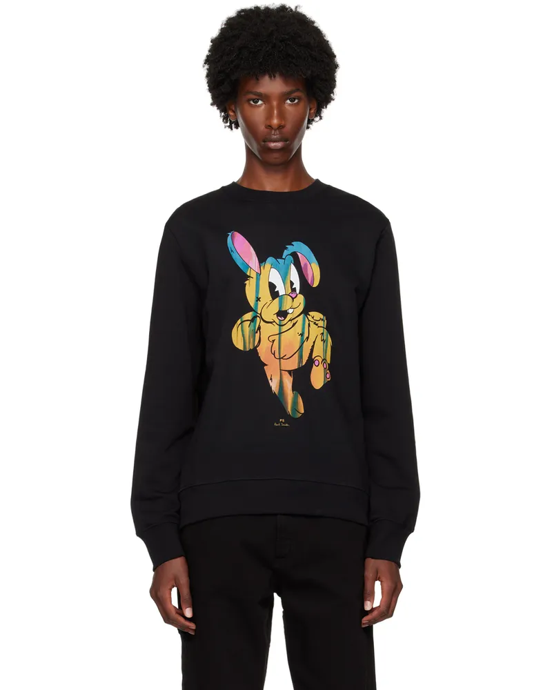 Paul Smith Black Graphic Sweatshirt 79