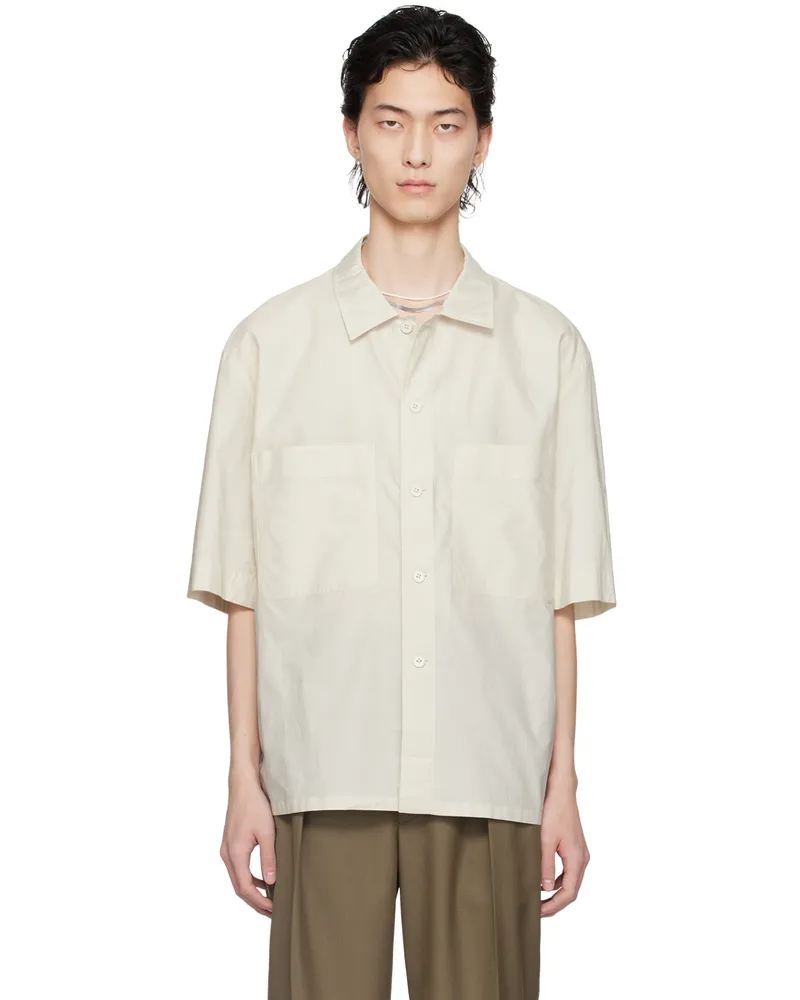 Christophe Lemaire Off-White Pyjama Shirt Bg199
