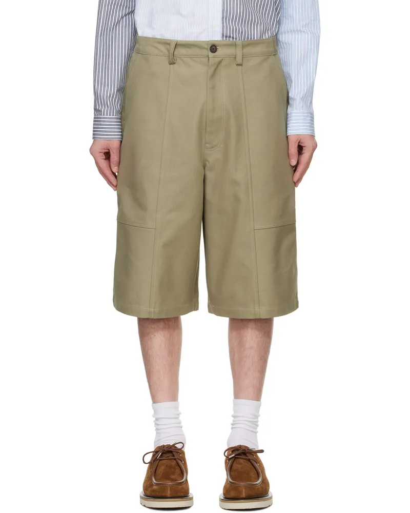 Kitsuné Green Workwear Shorts P131