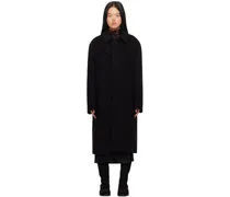Black Darted Coat