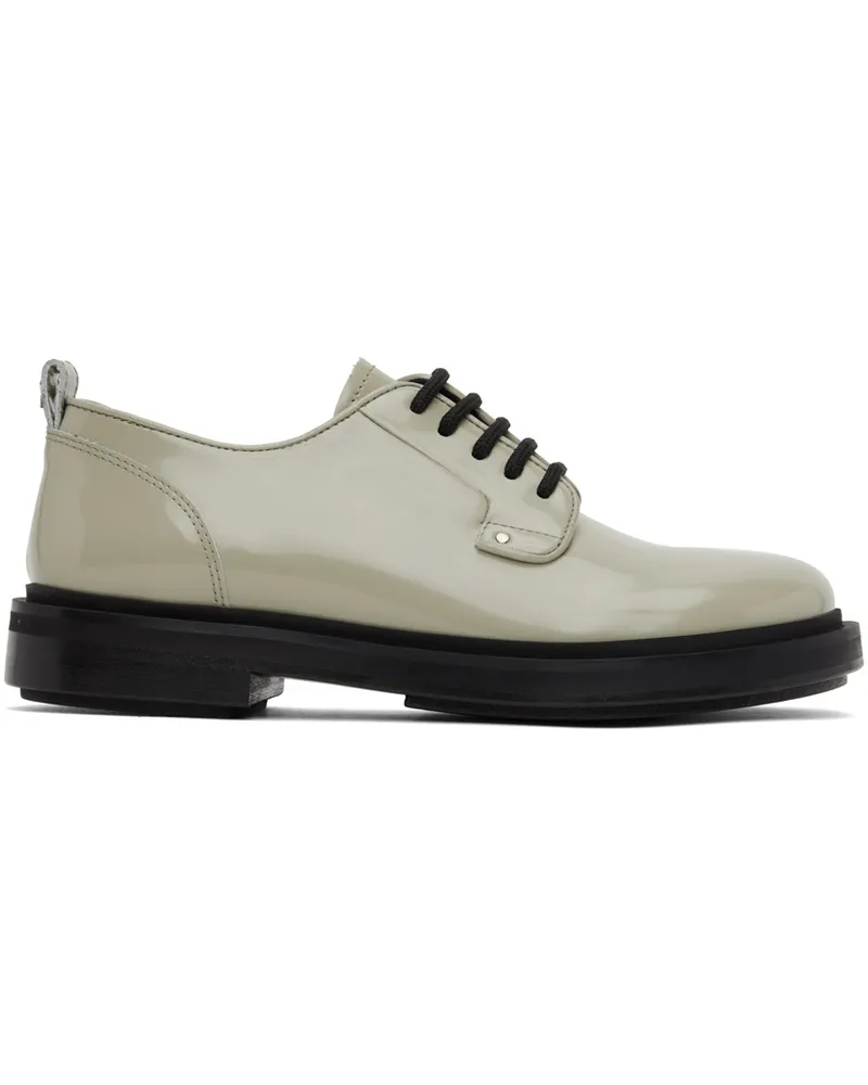 AMI Paris Green Anatomical Toe Derbys Sauge