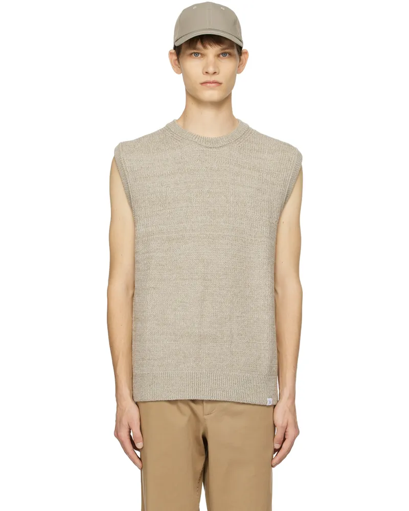 Norse Projects Khaki Manfred Vest Sediment
