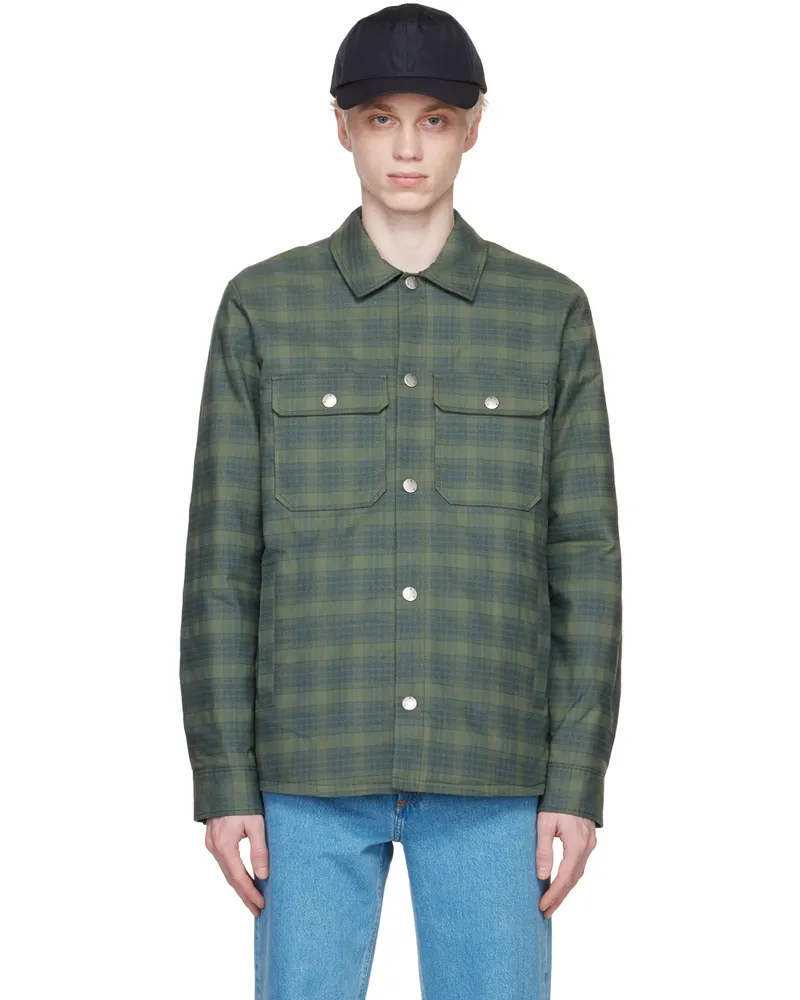 A.P.C. Green Alex Jacket Kaf