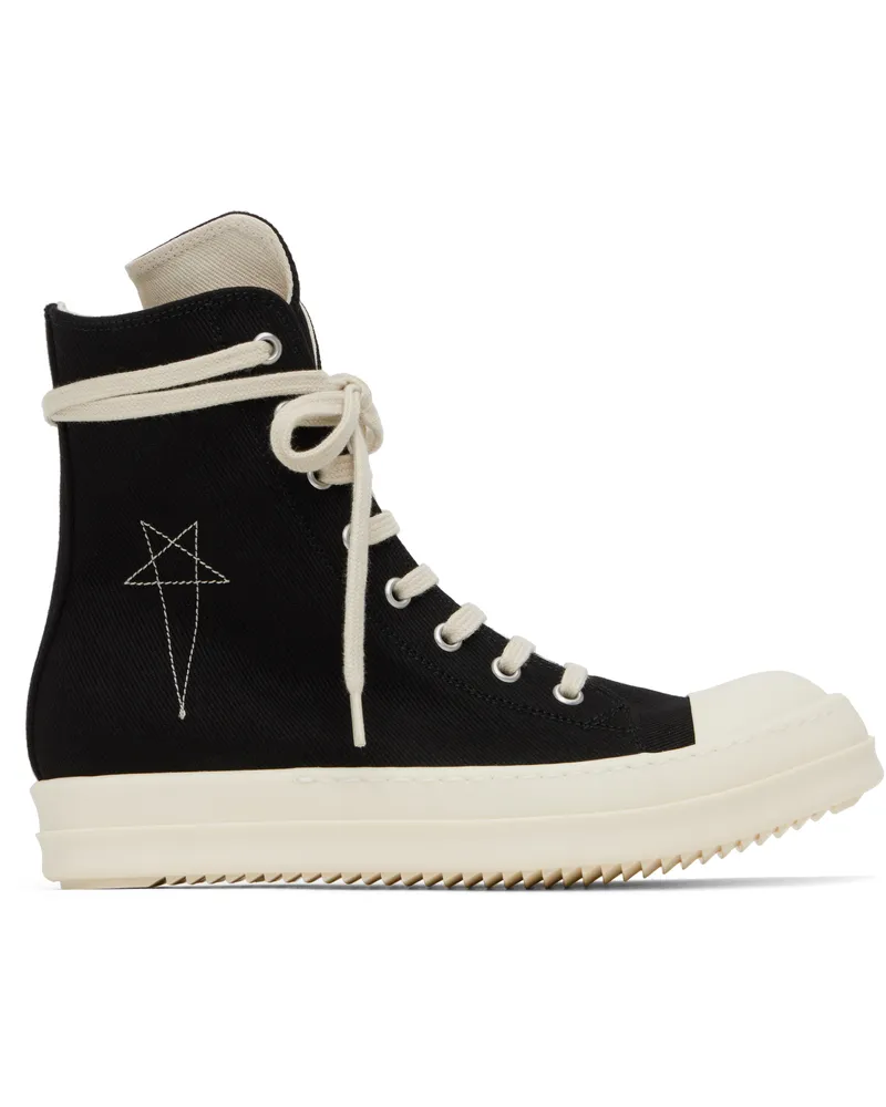 DRKSHDW by Rick Owens Black Hollywood Sneakers 9811
