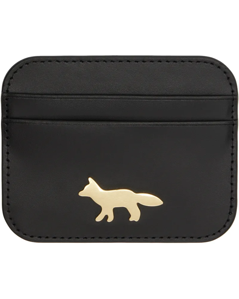 Kitsuné Black Edie Card Holder P199