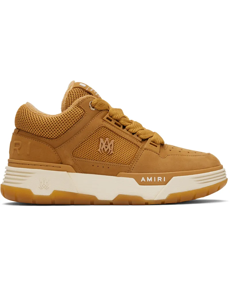 Amiri Tan Nubuck MA-1 Sneakers Wheat