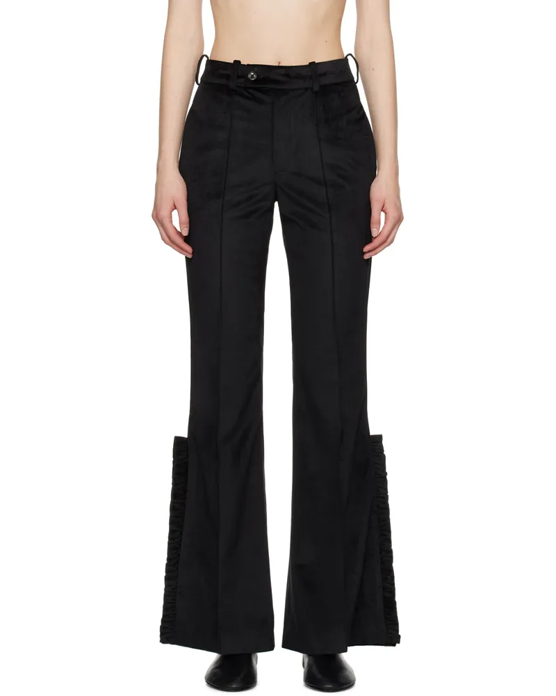 Kika Vargas Black Alessia Trousers Black