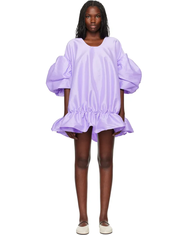 Kika Vargas SSENSE Exclusive Purple Gigi Minidress Lilac