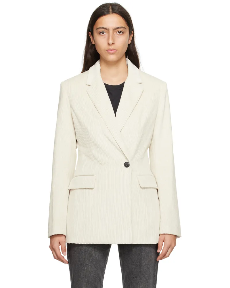 Rag & Bone Off-White Tessa Blazer Ivory