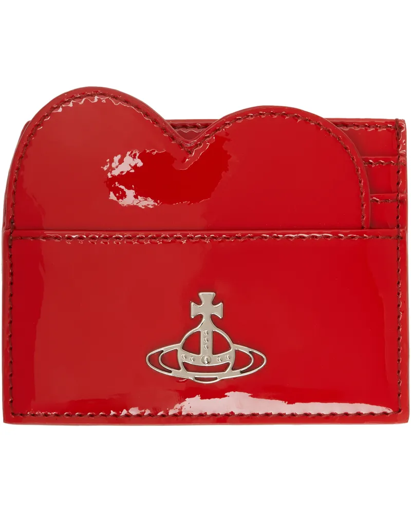 Vivienne Westwood Red Heart Card Holder H401