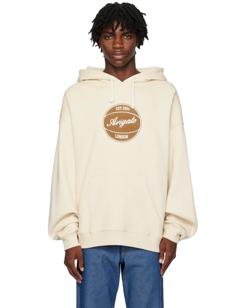 Axel Arigato Beige Dunk Hoodie Pale