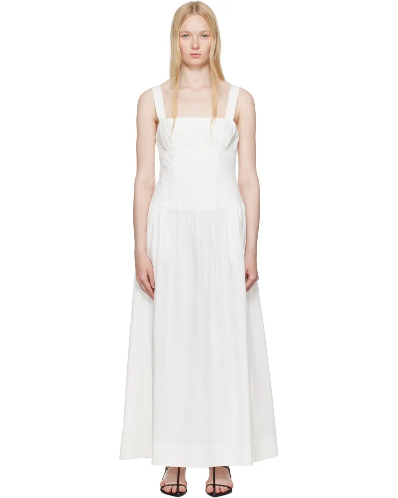 bec & bridge White Dune Maxi Dress White