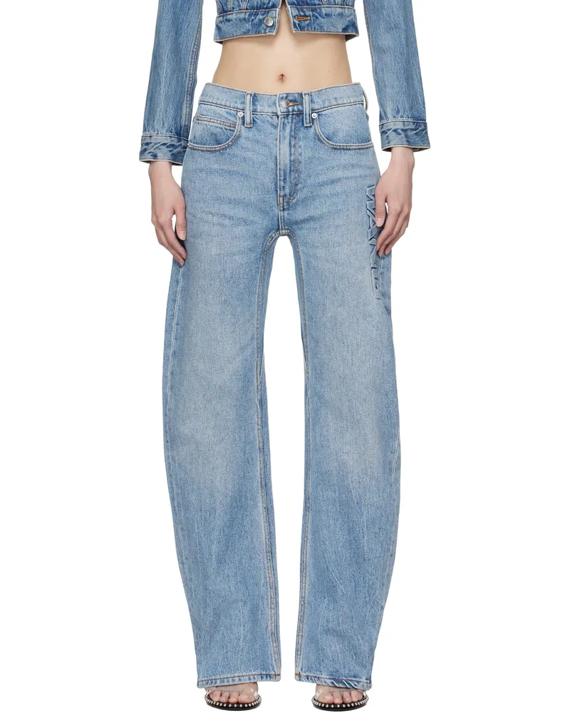 Alexander Wang Blue Articulated Jeans Classic