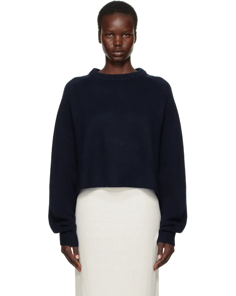 Lisa Yang Navy Karine Sweater Na