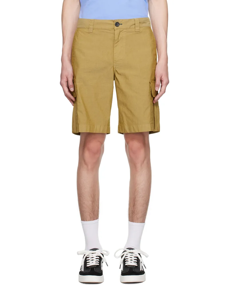 Paul Smith Brown Four-Pocket Cargo Shorts 63