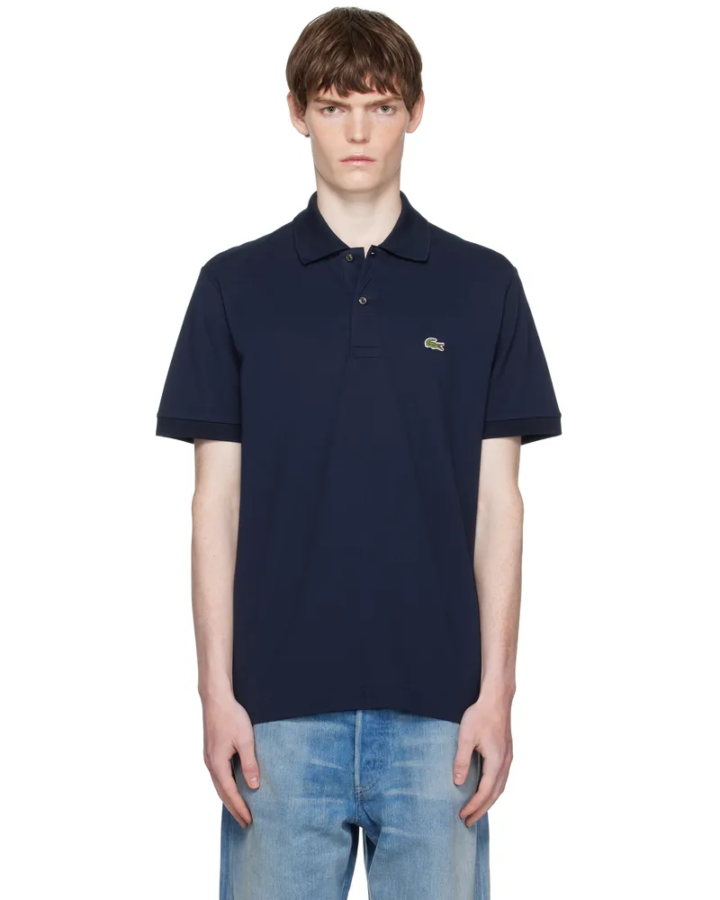 Lacoste Navy Classic Fit L.12.12 Light Piqué Polo Navy
