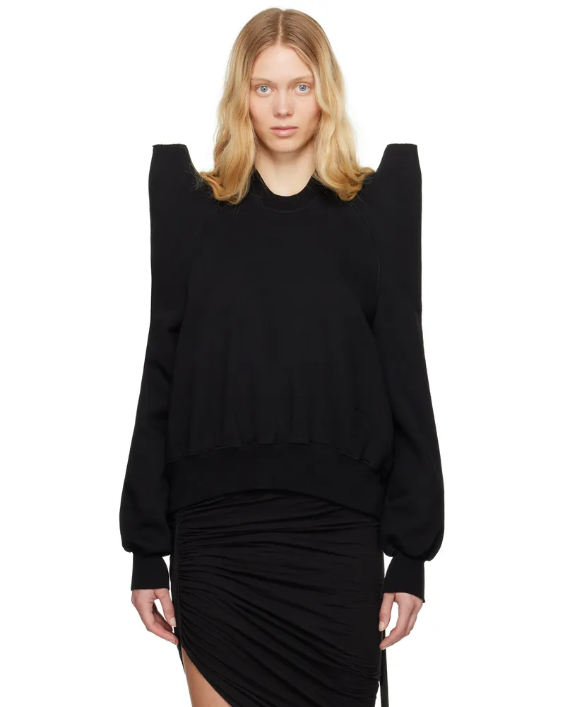 DRKSHDW by Rick Owens Black Hollywood Tecsweat Sweatshirt 09