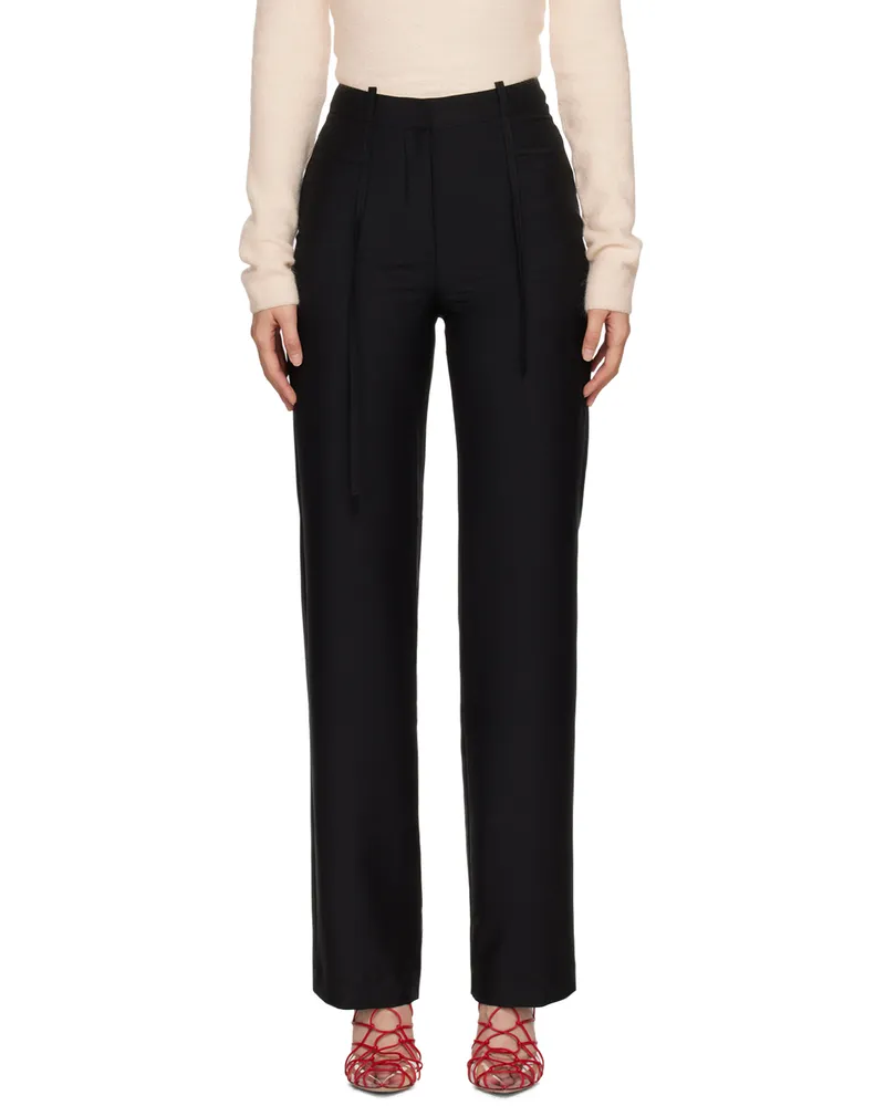 ioannes Black Elsa Trousers Black