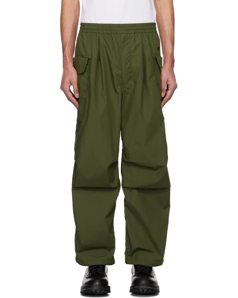 nanamica Green Deck Cargo Pants Olive