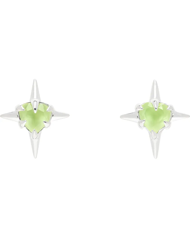 Stolen Girlfriends Club Precious Punk Stud Earrings Sterling
