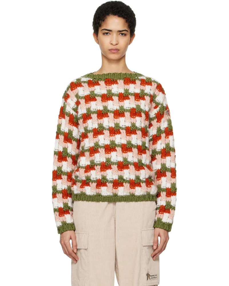 Moncler Multicolor Wool & Alpaca Sweater P85