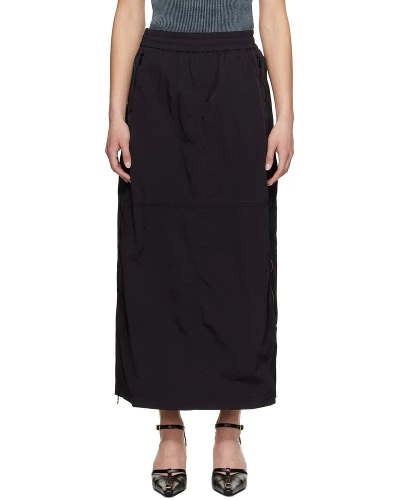 Diesel Black O-Hazel-Q3 Maxi Skirt 9xx