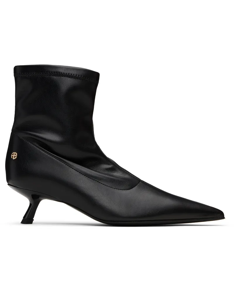 Anine Bing Black Hilda Boots Black