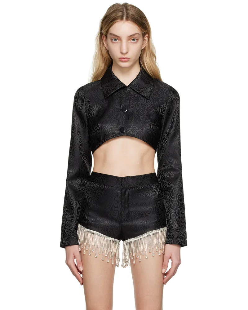 Kim Shui SSENSE Exclusive Black Cloud Jacket Black