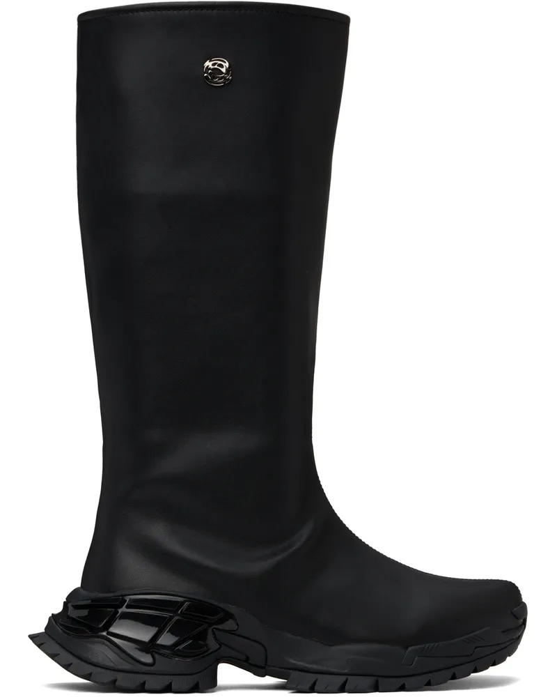 Rombaut Black Vizor Boots Black