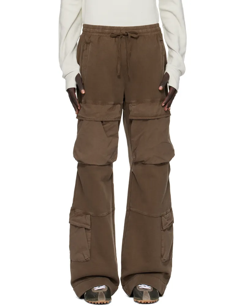 Entire Studios Brown Utility Sweatpants Brunette