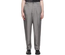 Gray Keyring Trousers