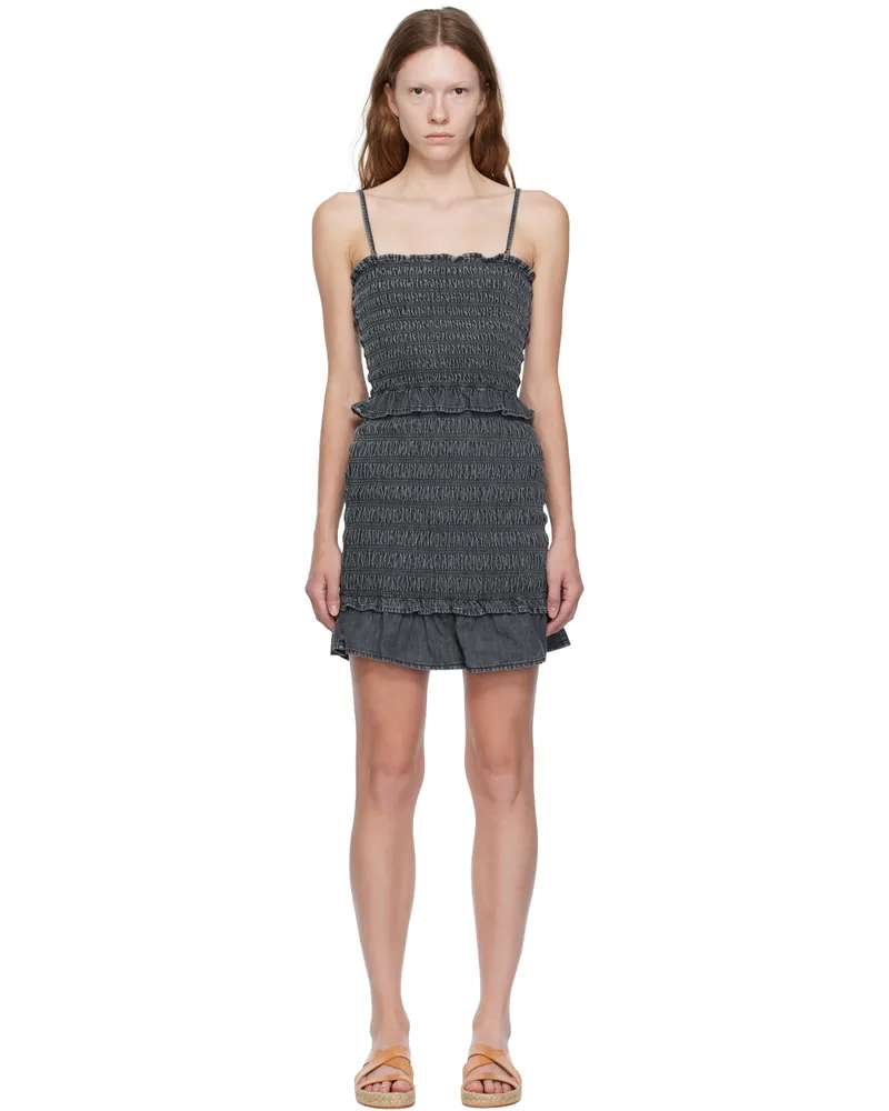 Étoile Isabel Marant Gray Djina Minidress 02dg