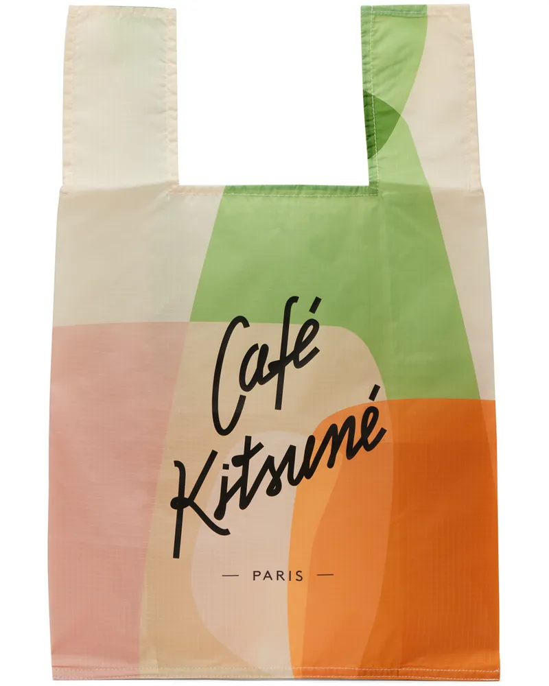 Kitsuné Multicolor 'Cafe' Tote M100