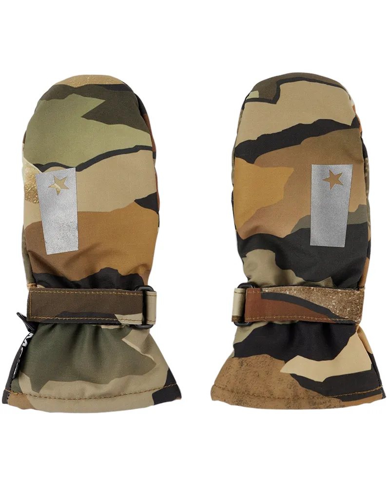 Molo Kids Khaki Mitzy Mittens 6567