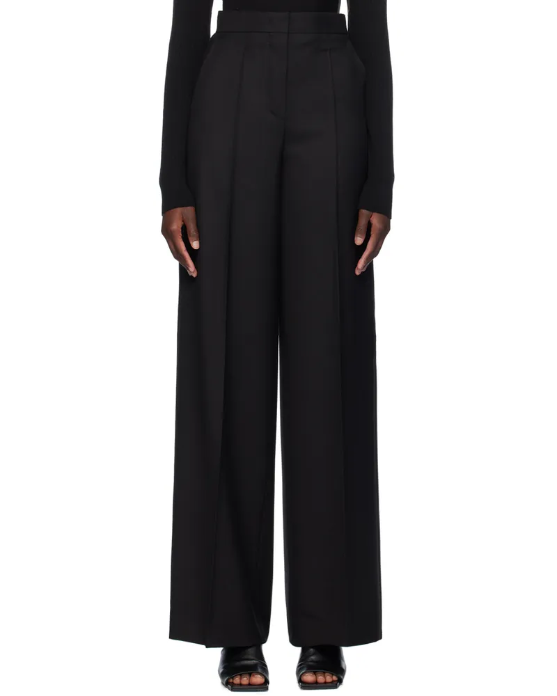 Max Mara Black Senna Trousers 002