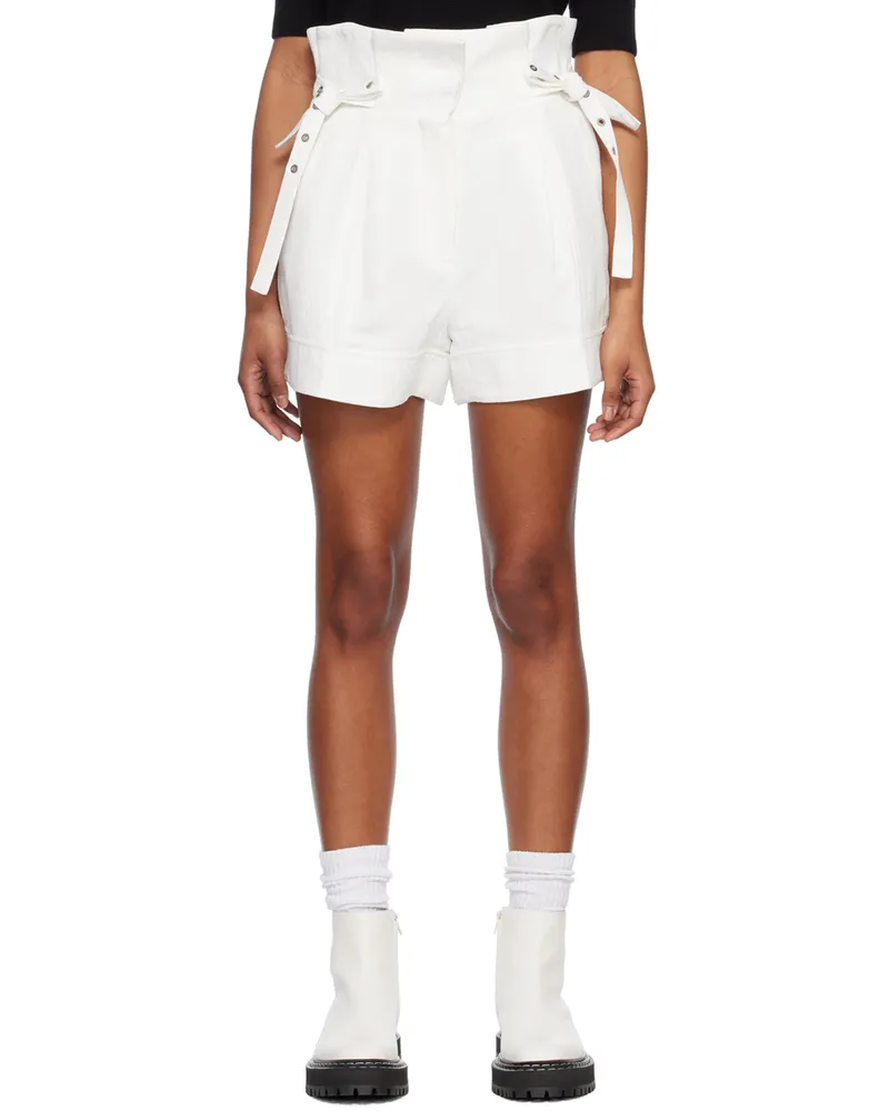 3.1 phillip lim White Paperbag Shorts Wh100