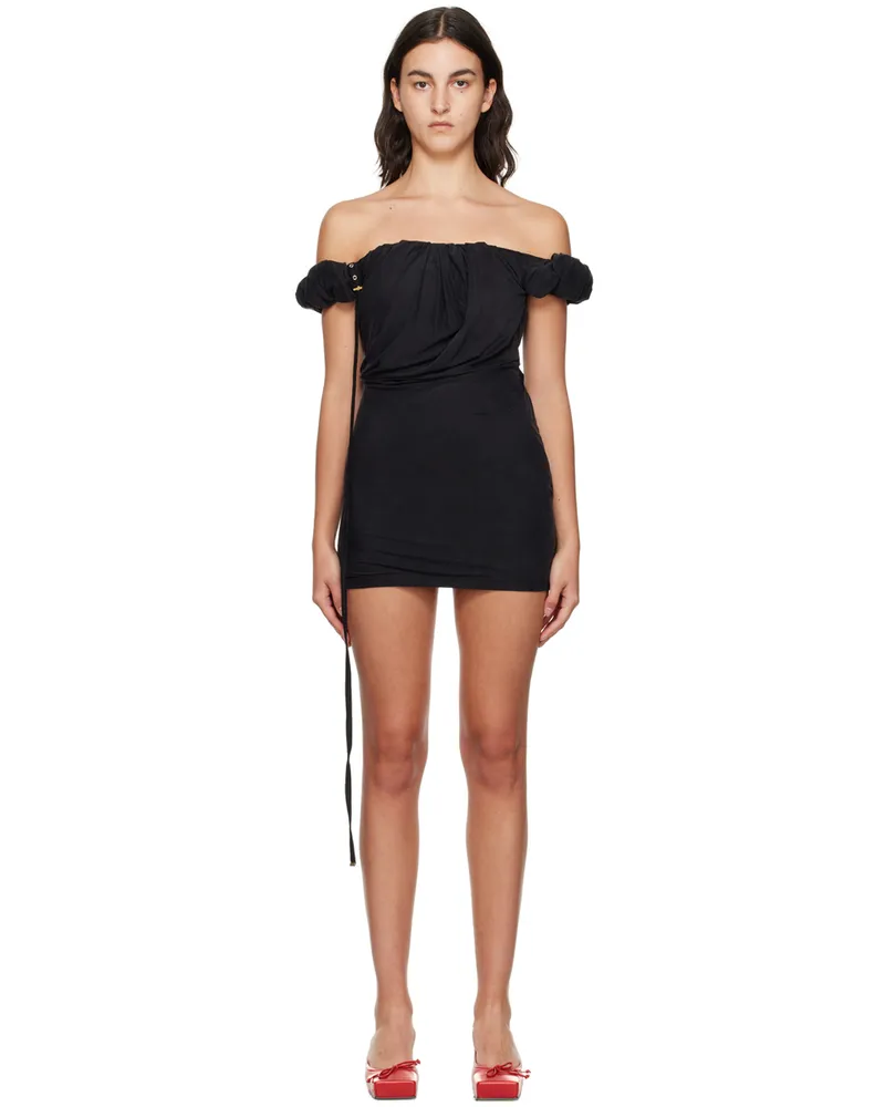 Jacquemus Black Le Chouchou 'La Robe Ciceri' Minidress 990